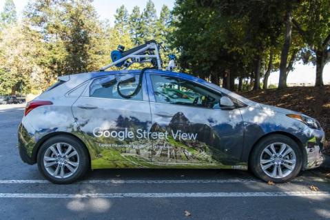 Fahrzeug von Google Street View